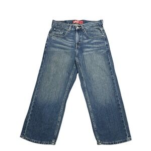 Levi's Boys 569 Loose Straight Jeans 8 Husky Medium Wash School‎ Casual Denim